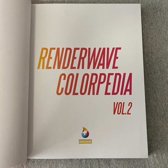 New Renderwave Colorpedia Vol. 2 By Oldrich Stibor Hardcover Book - Picture 13 of 15